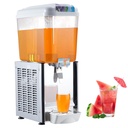 Towallmark Commercial Beverage Dispenser - 4.75 Gallon (18L) Juice Dispenser with 1 Tank, 180W Stainless Steel Iced Tea Drink Dispenser Featuring Food Grade Construction and Thermostat Controller