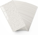 Vieshful 20 Pack 11.8"x23.6" Peel and Stick Backsplash Wall Panels, Self Adhesive Waterproof Back Splash Marble Tiles for Kitchen Bathroom, TV Walls, Living Room Gray (Not Real Tiles)
