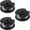 3pcs Strimmer Line Spool F016800569 for(As Shown in The Figure) 18 23 26 18-230 18-260 18-26 Lawn Mower Grass Trimmer Spools