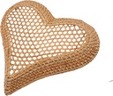 PRETYZOOM Dessert Rattan Basket Creative Woven Storage Basket for Kitchen Living Room Cafe Boho Decor