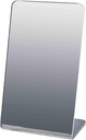 Marketing Holders Acrylic Mirror Slanted Back Counter Top Stand 3 x 5 Unframed Small Vanity Jewelry Makeup Retail Salons or Home Mirrors