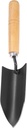 HARFINGTON Garden Hand Shovel 12.6 x 2.64 Small Metal Hand Trowel Gardening Tools for Transplanting Weeding Digging Planting