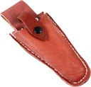 Scissors Case Pruning Pliers Bag Scissors Tip Cover Leather Snap Leather Hand Pruner Hand Tools Embroidery Tools Pruner Protective Cowhide Tight Hand Scissors