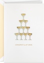 Hallmark Signature Wedding Card, Bridal Shower Card, Engagement Card (Champagne)