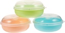 Cabilock 3pcs Bread Boxes for Kitchen Countertop Proofing Box Bread Container Storage Container
