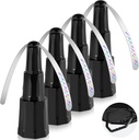 Fly Fans for Tables, Bug Fans with Holographic Blades, Battery Operated Fly Repellent Fan, Keep Flies Away from Picnic, BBQ, Restaurant, Party, Indoor and Outdoor, 4 Pack