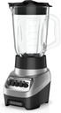 BLACK+DECKER PowerCrush Multi-Function Blender with 6-Cup Glass Jar, 4 Speed Settings, Silver