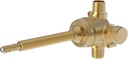 Newport Brass, 1-706, 1/2" In-Wall Diverter Valve, Brass