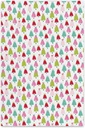 kunlisa Preppy Christmas Tree Kitchen Towels, Girly Christmas Decor Dish Tea Towels, Colorful Coquette Bow Pine Tree Decorative Hand Towel for Bathroom, 16x24 Inch