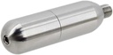 Home Brew Equipment Kegging Tools Refillable Co2 Cartridge 3/8-24UNF Thread Co2 Dispensing Accessory for Cocktails, Seltzers, Carbonated Growlers Beer Keg (32g Cartridge)