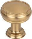 Top Knobs TK831 Serene 1-3/16 Inch Mushroom Cabinet Knob - Honey Bronze