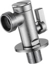 Large Flows Water Stop Valves Switches With Filter Screen Toilet Dedicated Angles Valves Bathroom Hardware Enduring