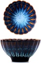 Blue Jianzhan Tea Cup, Kiln Transformation Tenmoku Glaze Ceramic Kungfu Tea Cup, Chinese Style, 4 oz