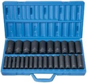 Grey Pneumatic Corp 1326MD 1/2-Inch Drive Deep Length Metric Master Set - 26 Piece