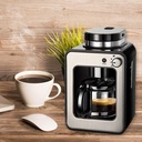 Coffee Machine Filter Anti-Drip System Espresso Coffee Maker Household Small Automatic Smart Insulation Tea Makers Kitchen Appliances, 20240312