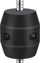 Gatuida Kitchen Faucet Gravity Ball, Black Pull-Down Hose Weight, Plastic Replacement Ball for Bathroom Sink, 2.51 x 2.12 Inches
