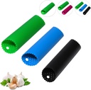 Sinnsally Garlic Peeler Skin Remover Roller Keeper,Easy Quick to Peeled Garlic Cloves with Silicone Tube Roller Garlic Peeling Kitchen Tool(3 Colors)