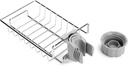 Faucet Rack Sink Hanging Storage Rack Stainless Steel Faucet Clip Drain Shelf Dish Cloth Organizer