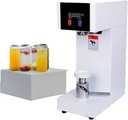 Semi-Automatic Can Sealing Machine for Aluminum & PET Cans – Commercial Can Sealer Machine, Electric Can Seamer for Milk Tea, Soda, Drink Bottles – Food-Grade Benchtop Auto Capper