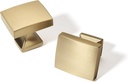 TUNNY 10 Pack Cabinet Knobs-Champagne Bronze Single Hole Drawer Handles Kitchen Cabinet Handles Drawer Pulls Kitchen Cabinet Hardware Bedroom Cabinet Pulls