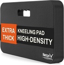 NETANY Extra Thick Kneeling Pad for Gardening, Comfortable Knee Pad Cushion, Extra Large Foam Kneeler Mat for Gardening, Baby Bath, Workout, Exercise & Yoga, Mechanic, 17.8 x 11 x 1.5 in, Black