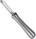 Aniso Kitchen vegetable peeler Stainless steel rotary peeler for vegetable and carrot fruit，with ergonomic safety and control handle-Dishwasher Safety