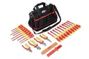 Wiha 32879 25-Piece 1000-Volt Insulated Pliers and Screwdriver Set