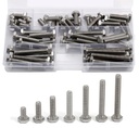 1/4-20 Bolts Screws Kit External Hex Head Stainless Steel 304 Fully Threaded Hex Bolt 1/4-20 x 1/2" 3/4" 1" 1-1/4" 1-1/2" 1-3/4" 2" Length