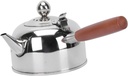 Tea Kettle Kettle Heated Travel Coffee Mug Stainless Steel Espresso Maker Portable Kettle For Travel Metal Turkish Pot Boiling Teapot Coffee Pot Anti-scald Water Kettle Home Kettle 500ML Stove Top Wh