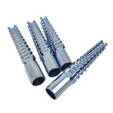 100 Pcs Drywall Anchors (Screws No Included), Expansion Pipe for Hollow Walls Tile,Cement Bolt Expansion Tube,Fixing Stripped Screw Holes(M8*32)