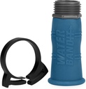 Camco Water Bandit - Features a Highly Flexible Silicone-Polymer Sleeve & ABS Male Water Hose Connection - Works with Damaged or Stripped Faucet Threads or Faucets without Threads (22484)